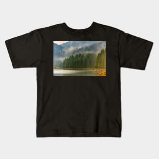 Lake Vidra in Romania Kids T-Shirt